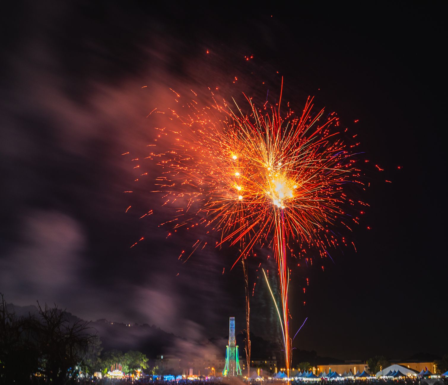 Unexploded Canada Day fireworks discharged at Bluesfest opening without resident notice