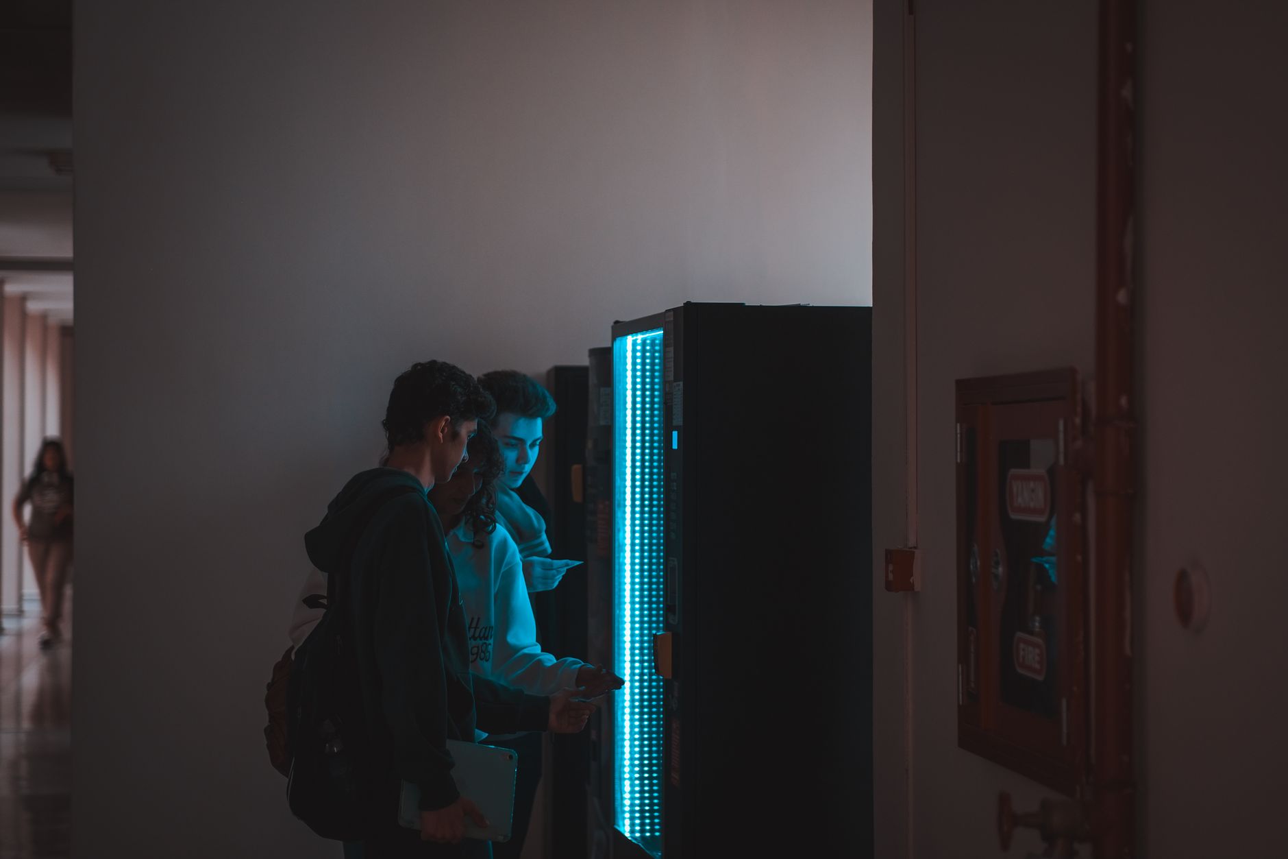 Vending machine teaches neurodiverse students job skills
