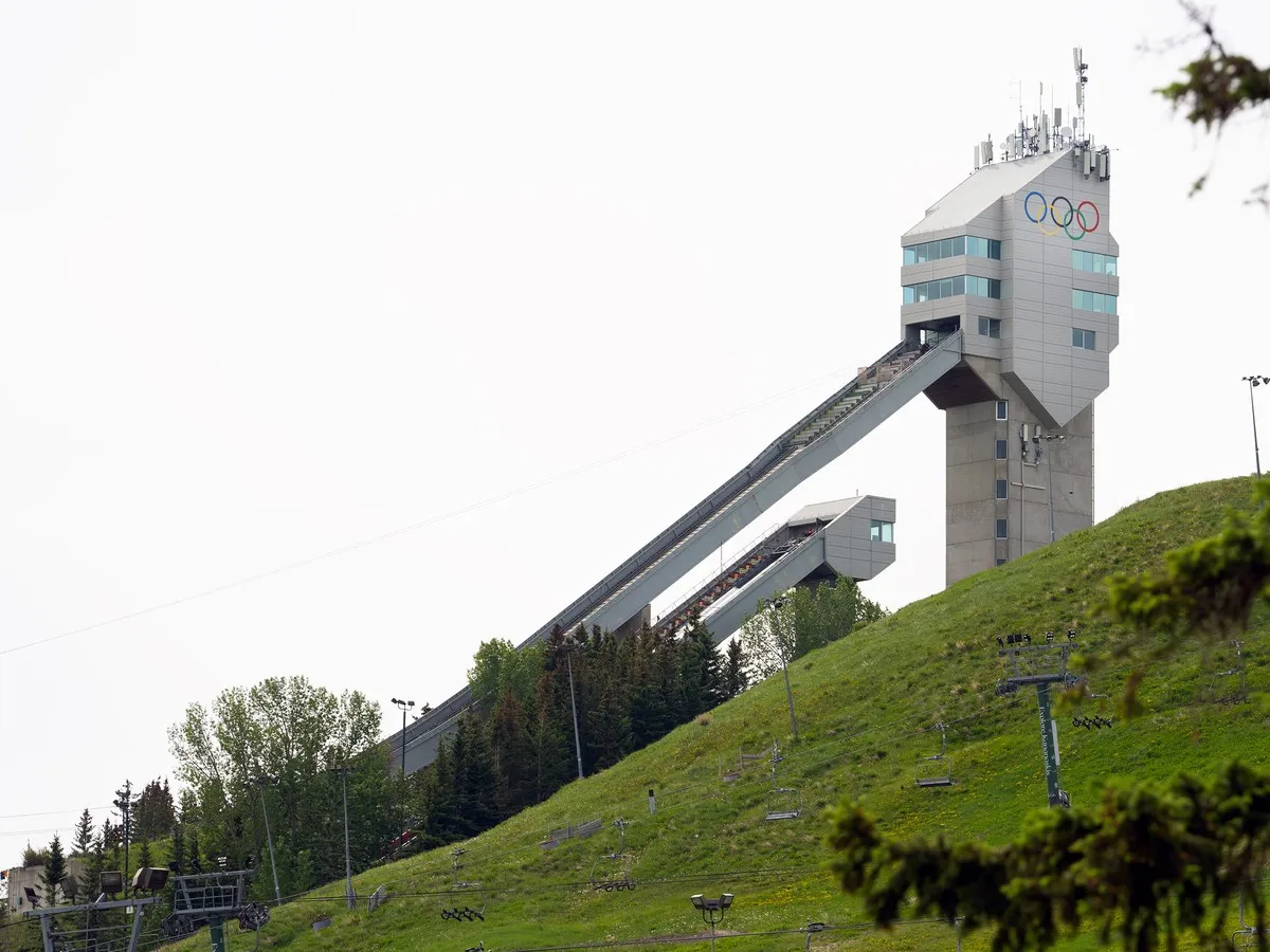 Winter Olympics ski jump becomes Calgary's 1,000th heritage site