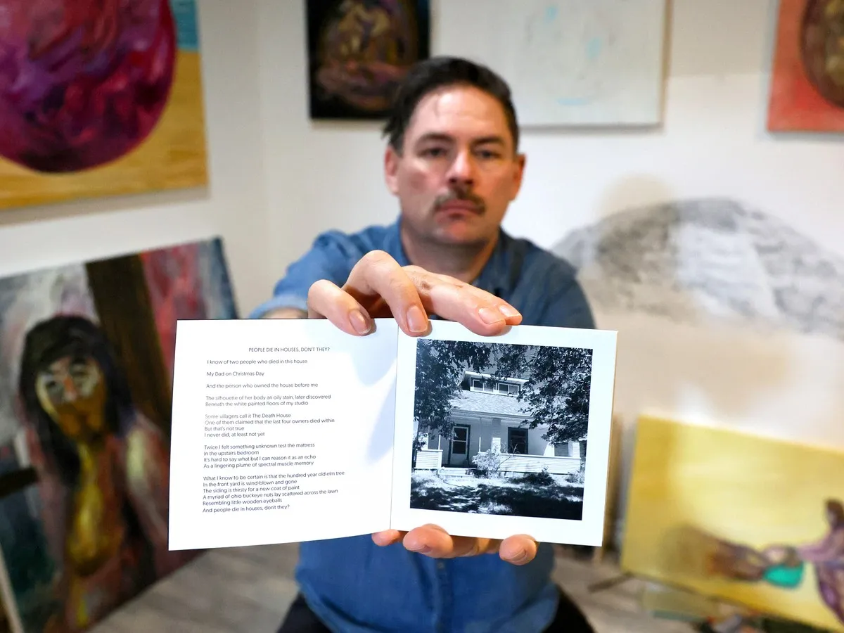 Artist Clinton St. John's exhibition opens with a death house backstory