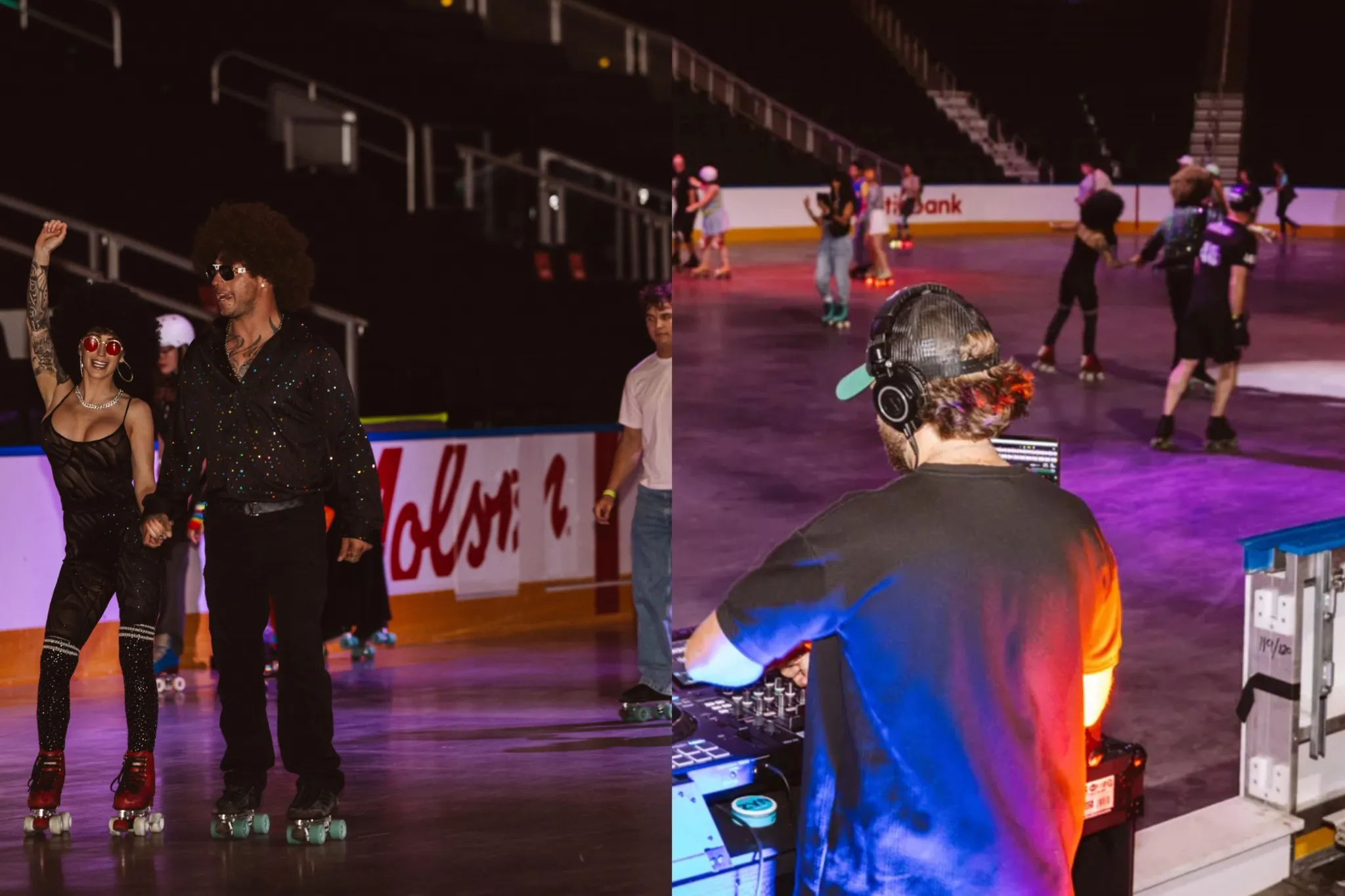 Roller disco takes over Rogers Place this month