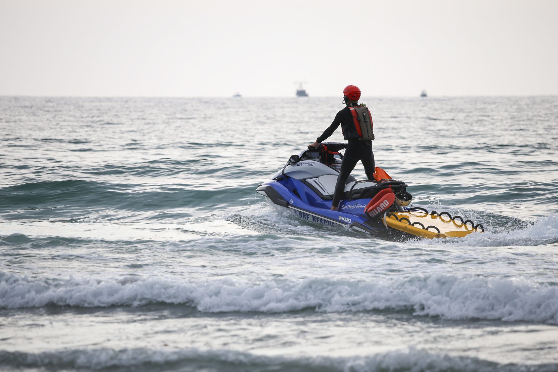 Jet ski operator charged after colliding with Toronto lifeguard vessel near Scarborough Bluffs