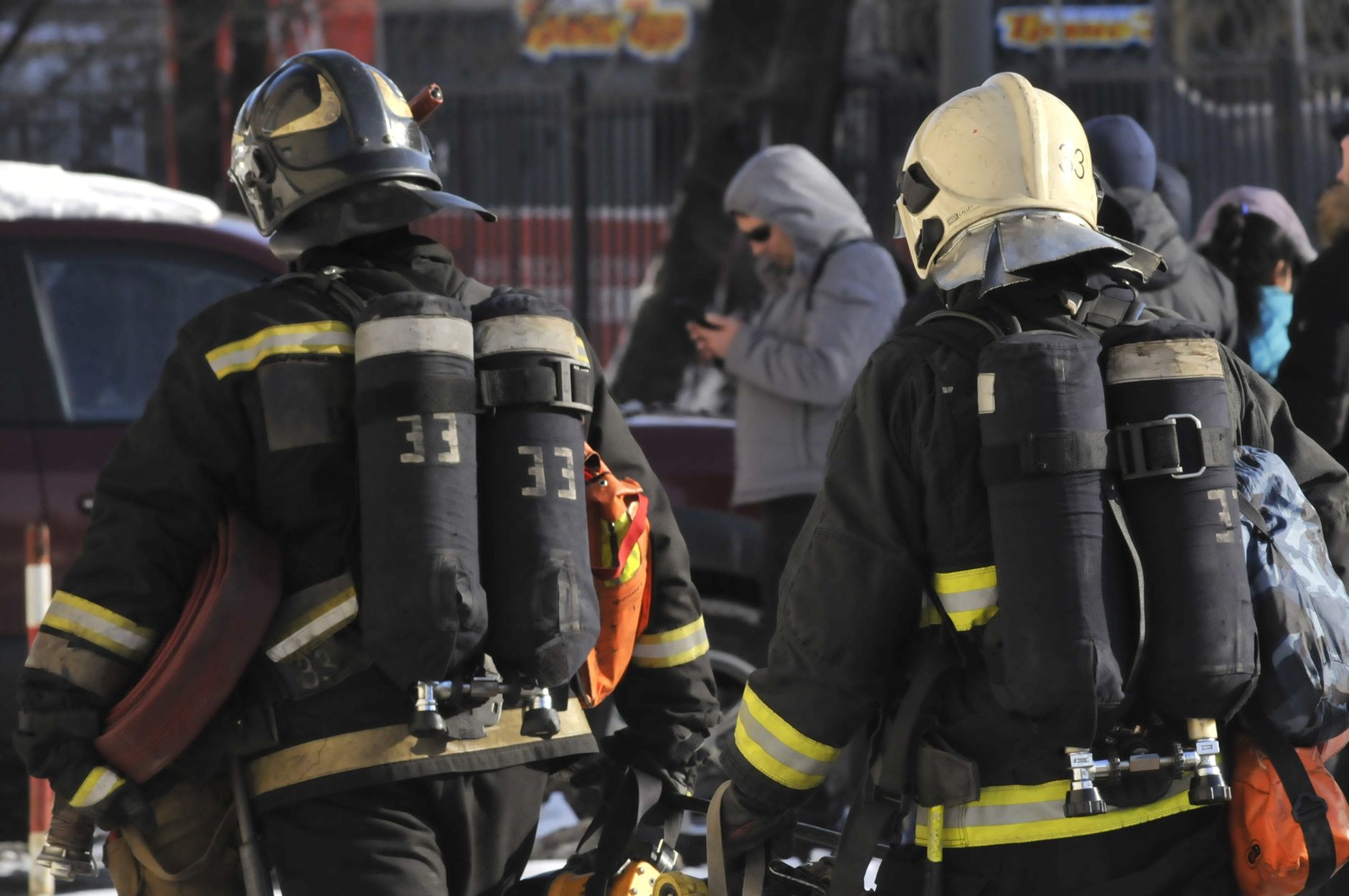 Canadian, U.S. firefighters compete in Firefit championship at Angrignon Park this weekend