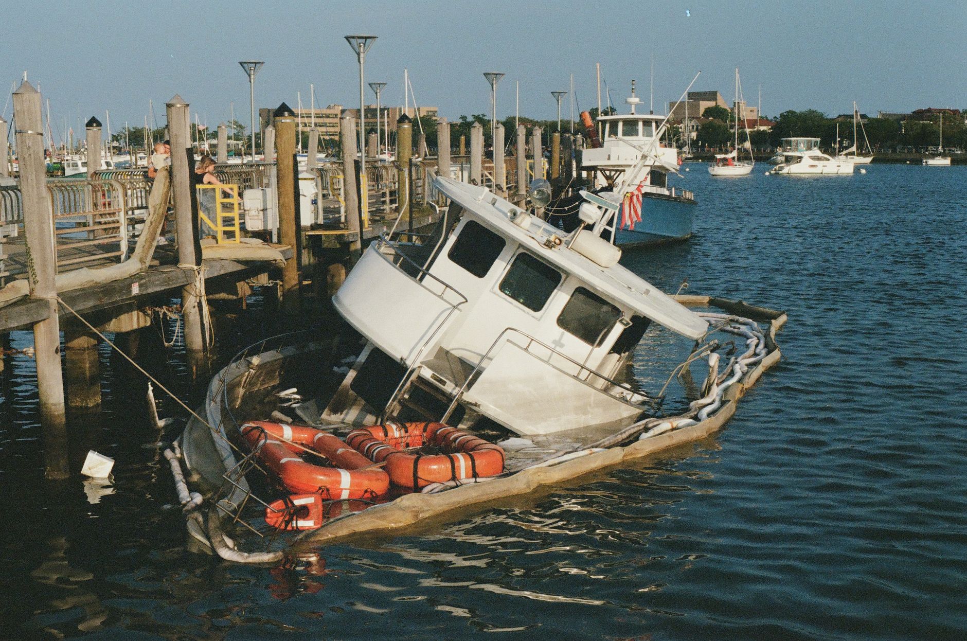 Search for sunken charter boat off Richmond continues with sonar