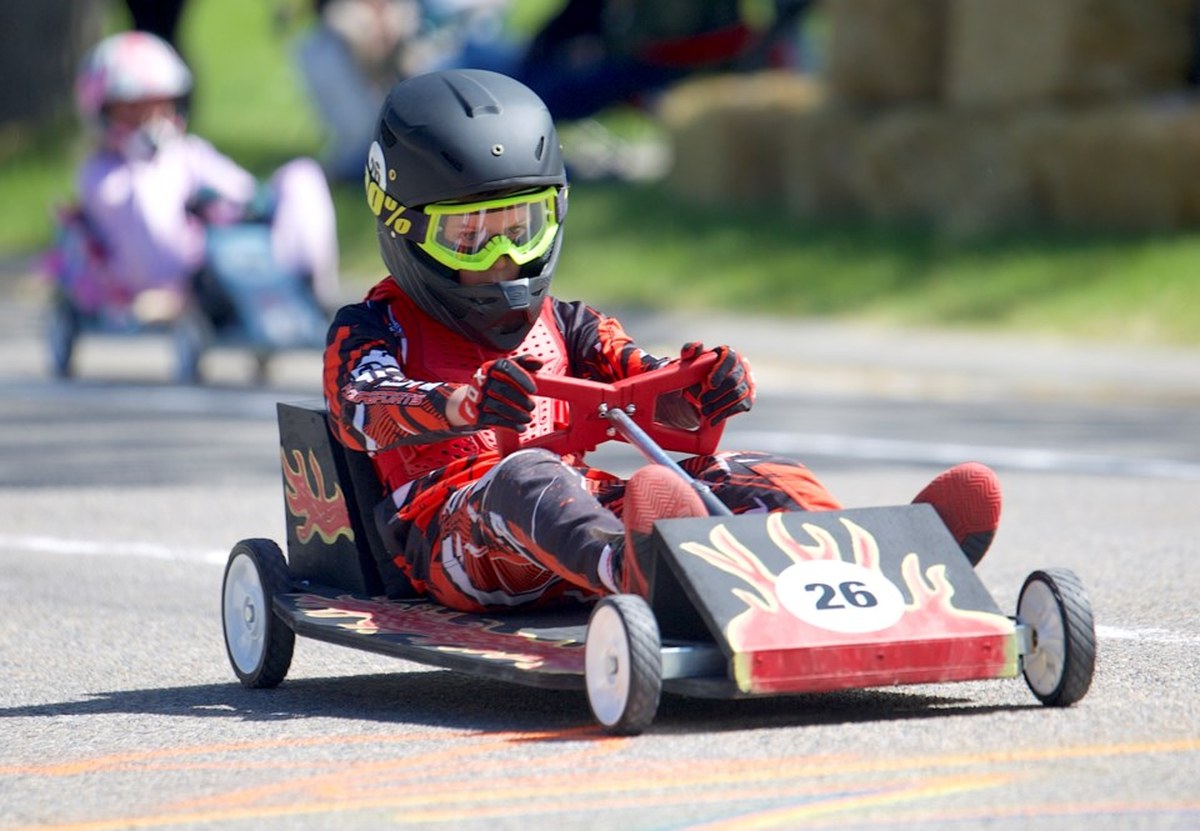 Okotoks youth race down the hill at 36th annual Soap Box Derby