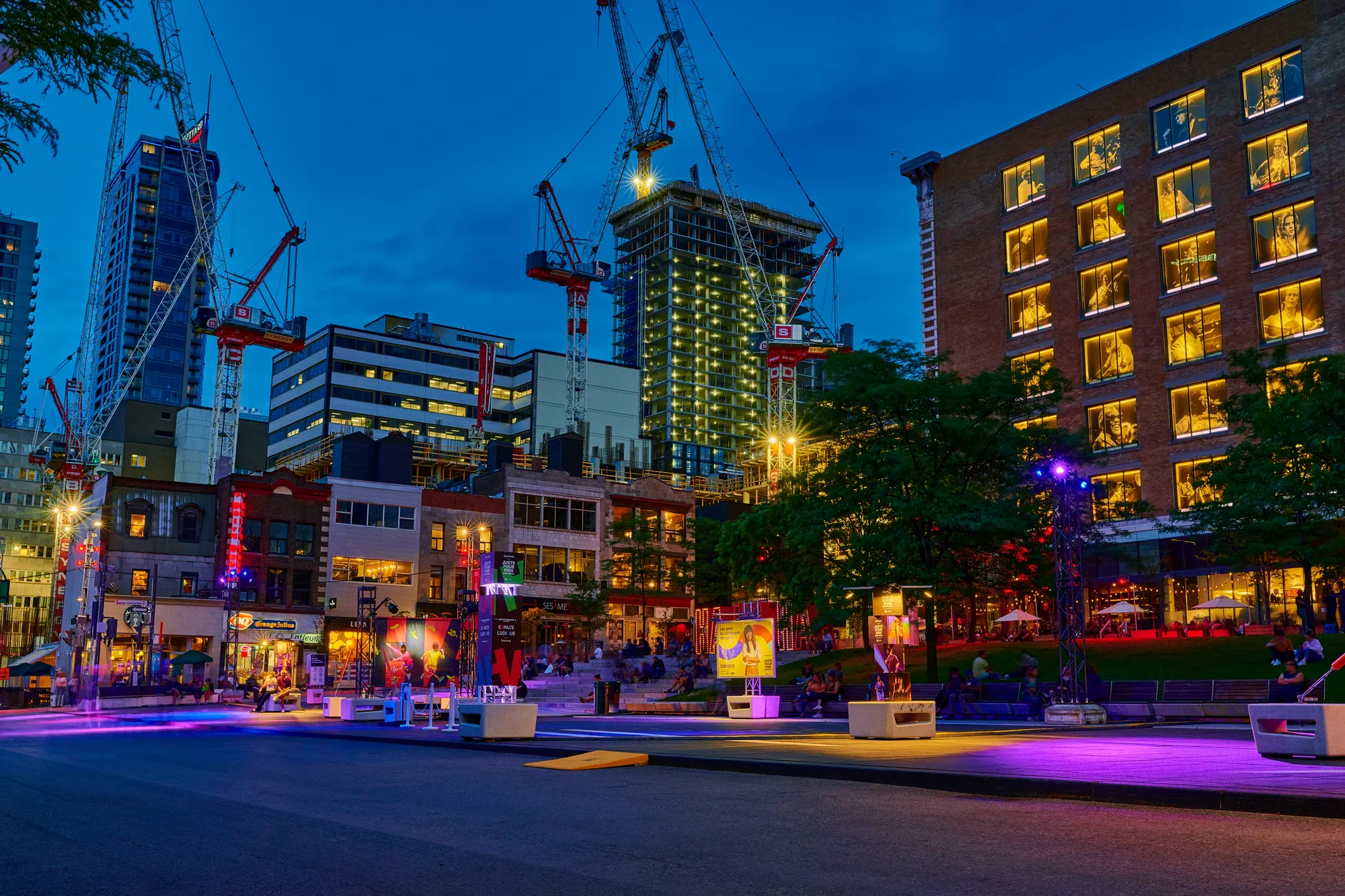 Construction ramping up in Culture and Entertainment District through fall