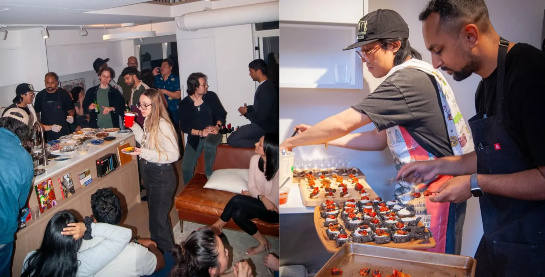 Toronto's pop-up dinner host cooks for strangers in a neighbour's apartment