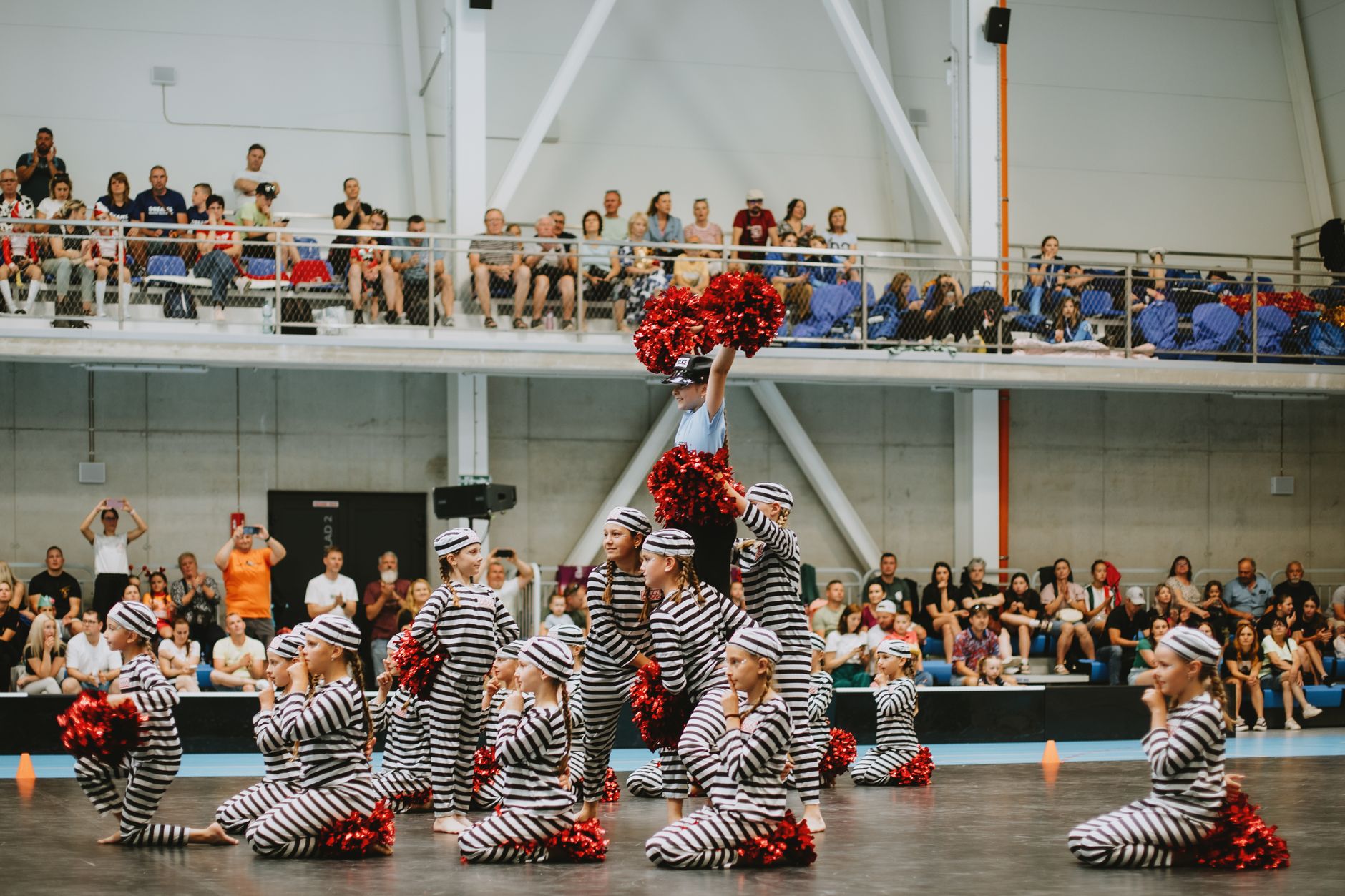Cheerleading turns Verdun Auditorium into international arena for 1,300 elite athletes