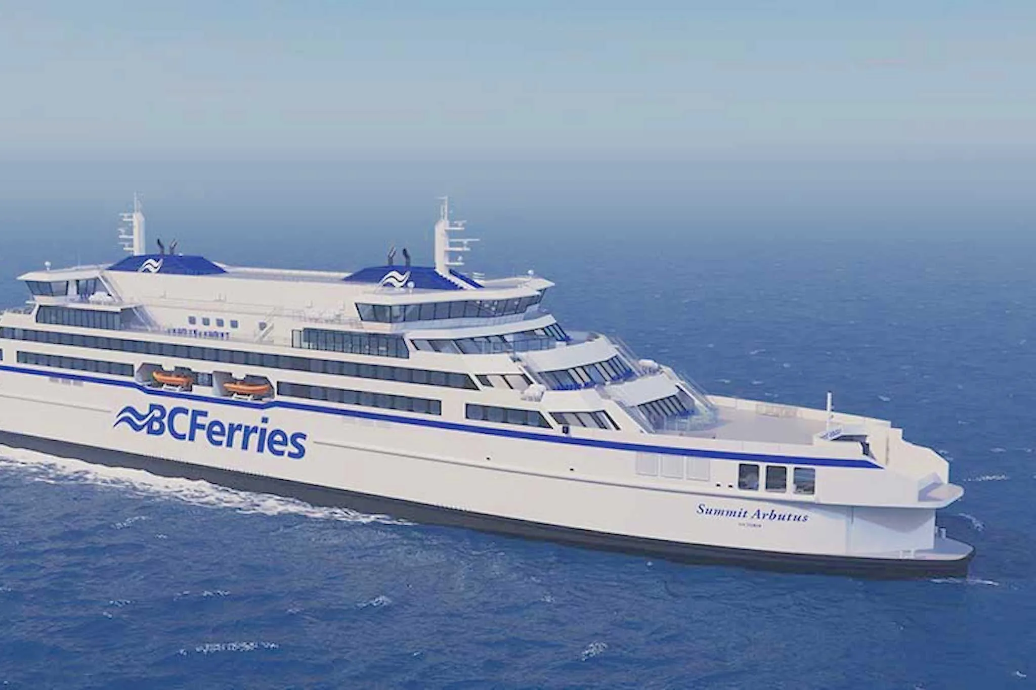 BC Ferries names four new ships after B.C. trees