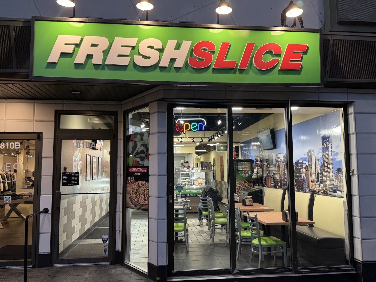 Yummy Slice plants its Calgary flag on 52nd Street SE