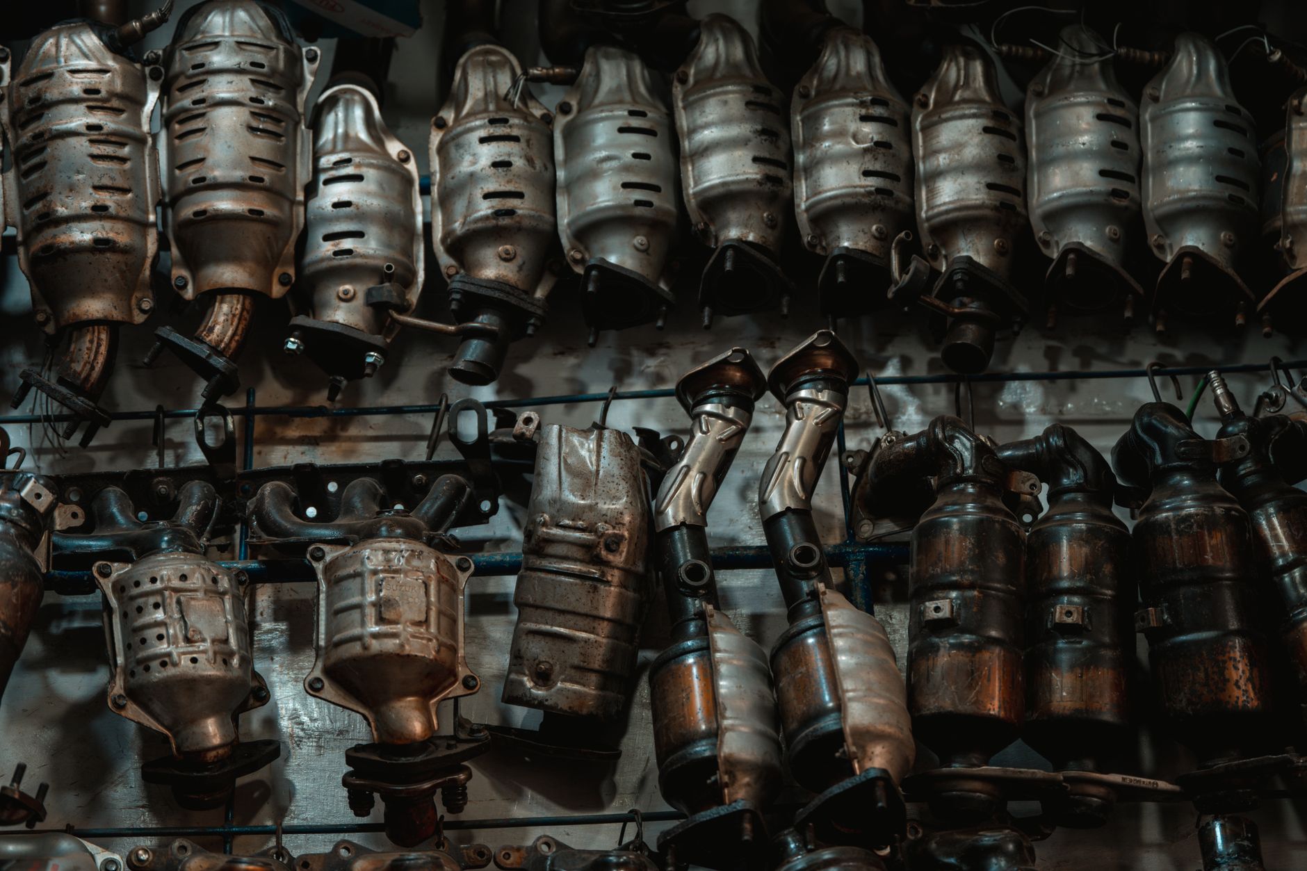 Catalytic Converter Theft in Broad Daylight at Bus Company