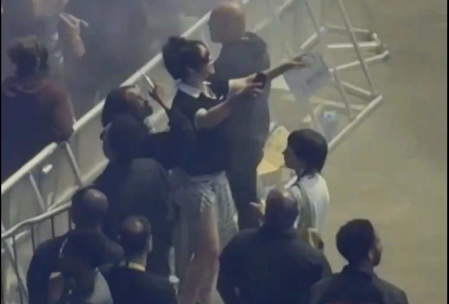 Rihanna spotted at A$AP Rocky's Toronto concert