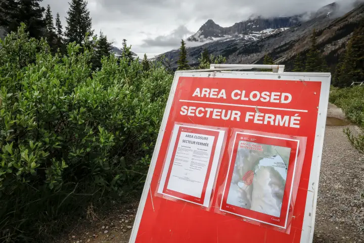 Banff's Bow Glacier Falls trail remains closed after deadly rockfall