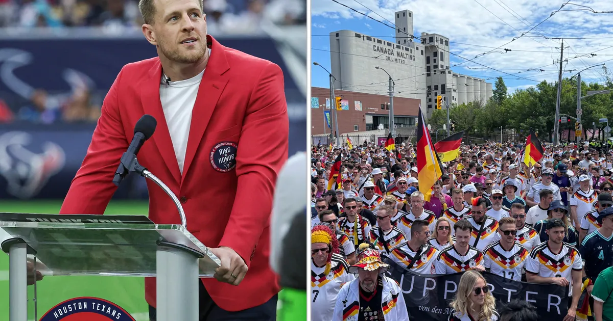 German fan's cancelled flight turned into viral moment with JJ Watt's help