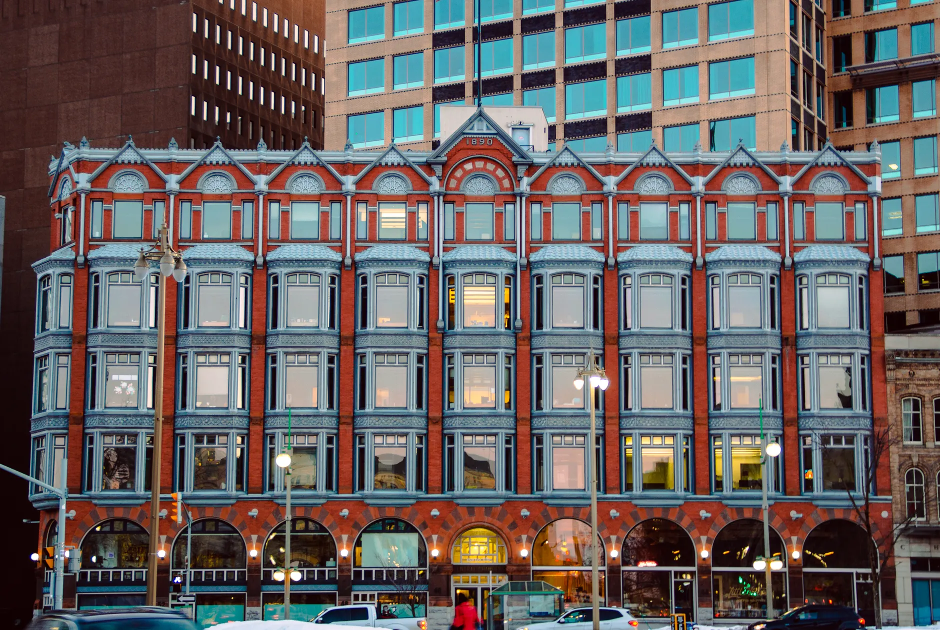 First 'Fireproof Bank' Still Stands as Downtown Landmark
