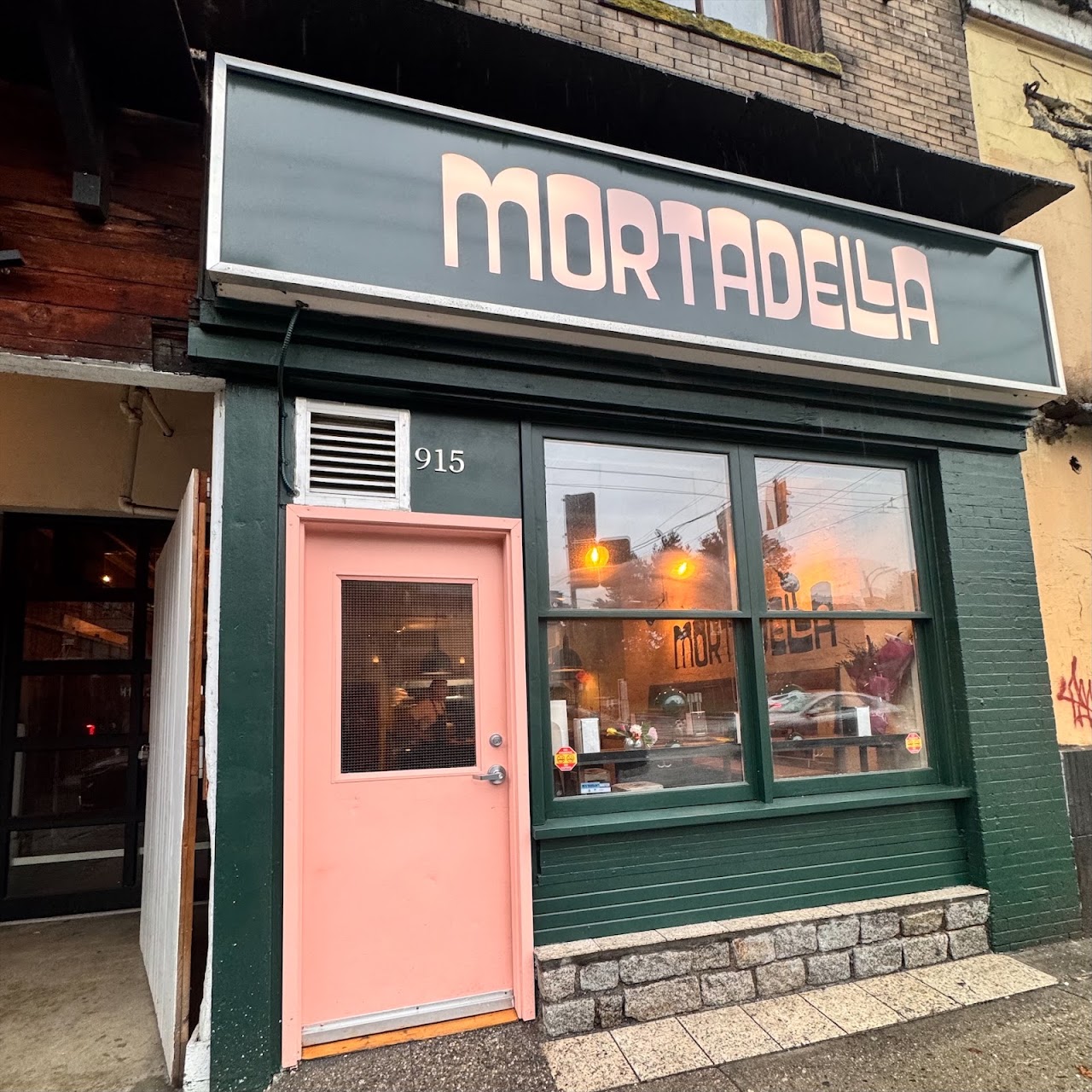 Main Street's Mortadella finds gold in a temporary home