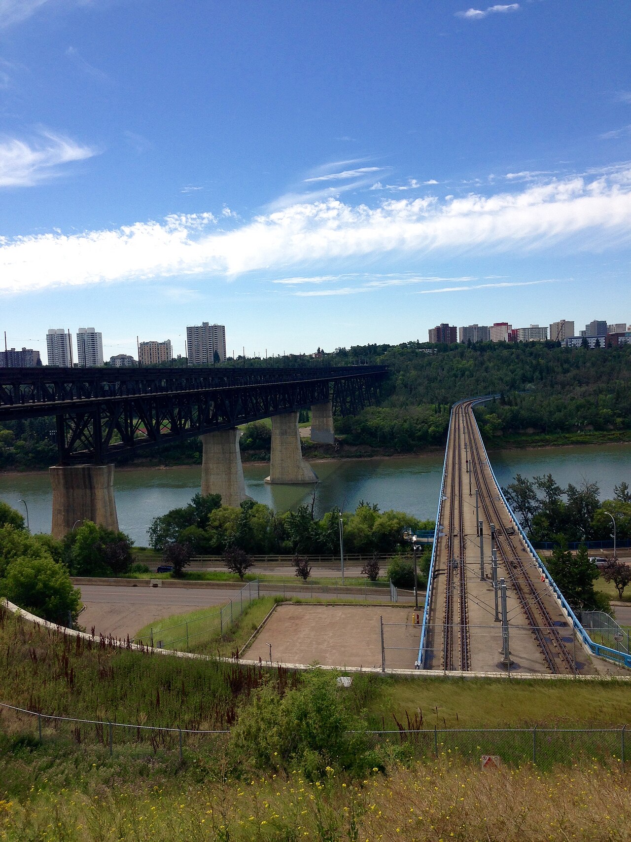 High Level Bridge west sidewalk closes for emergency drainage repairs