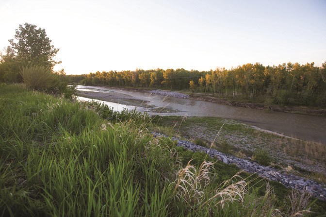 High streamflow advisory for Sheep River in Okotoks