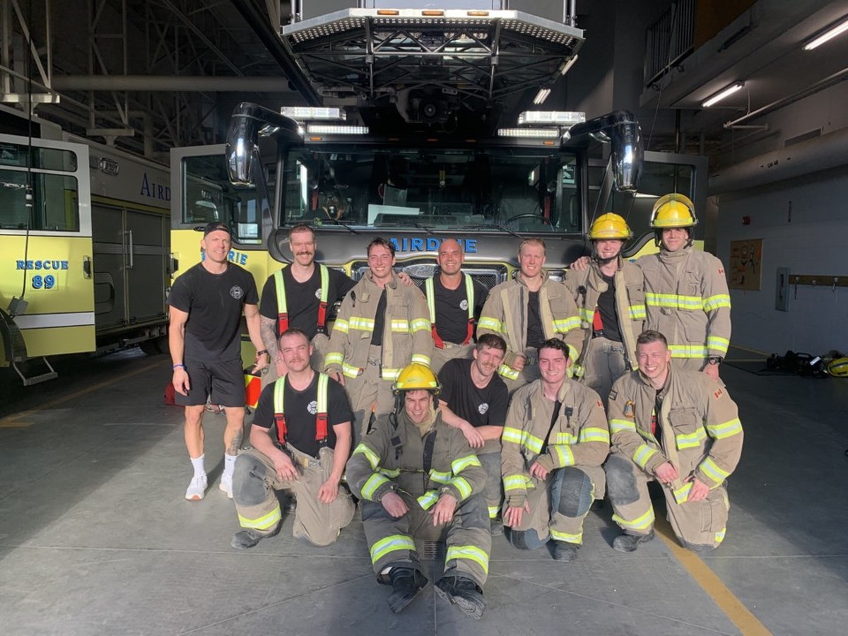 Airdrie fire recruit class targets $5,500 for cancer care fundraiser