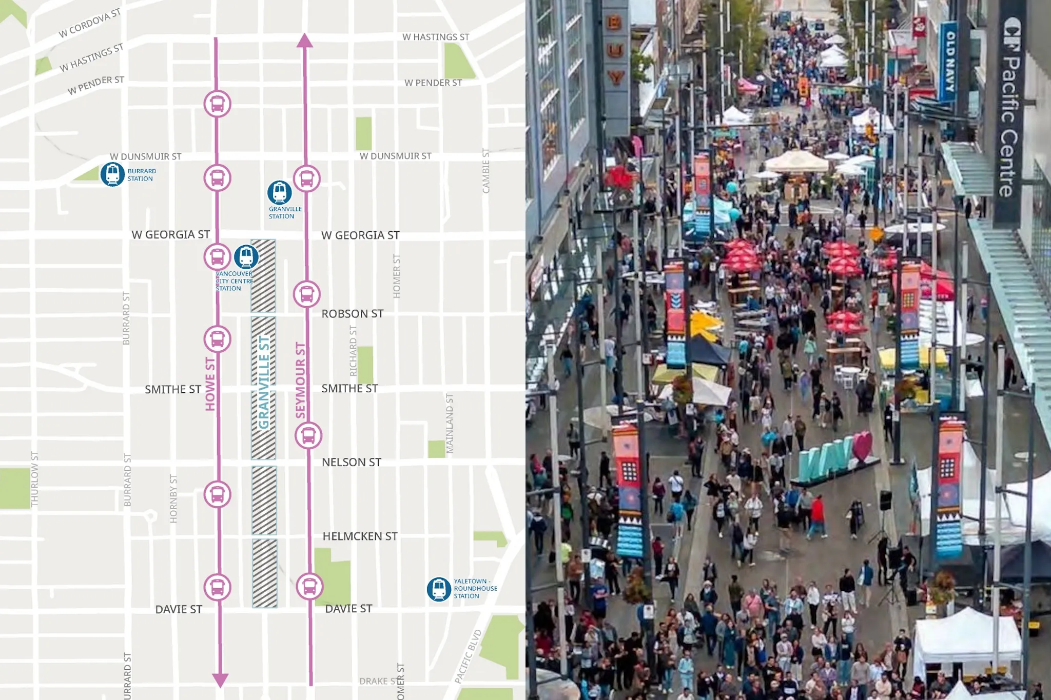 Granville Street shuts down for 7 weeks of FIFA programming