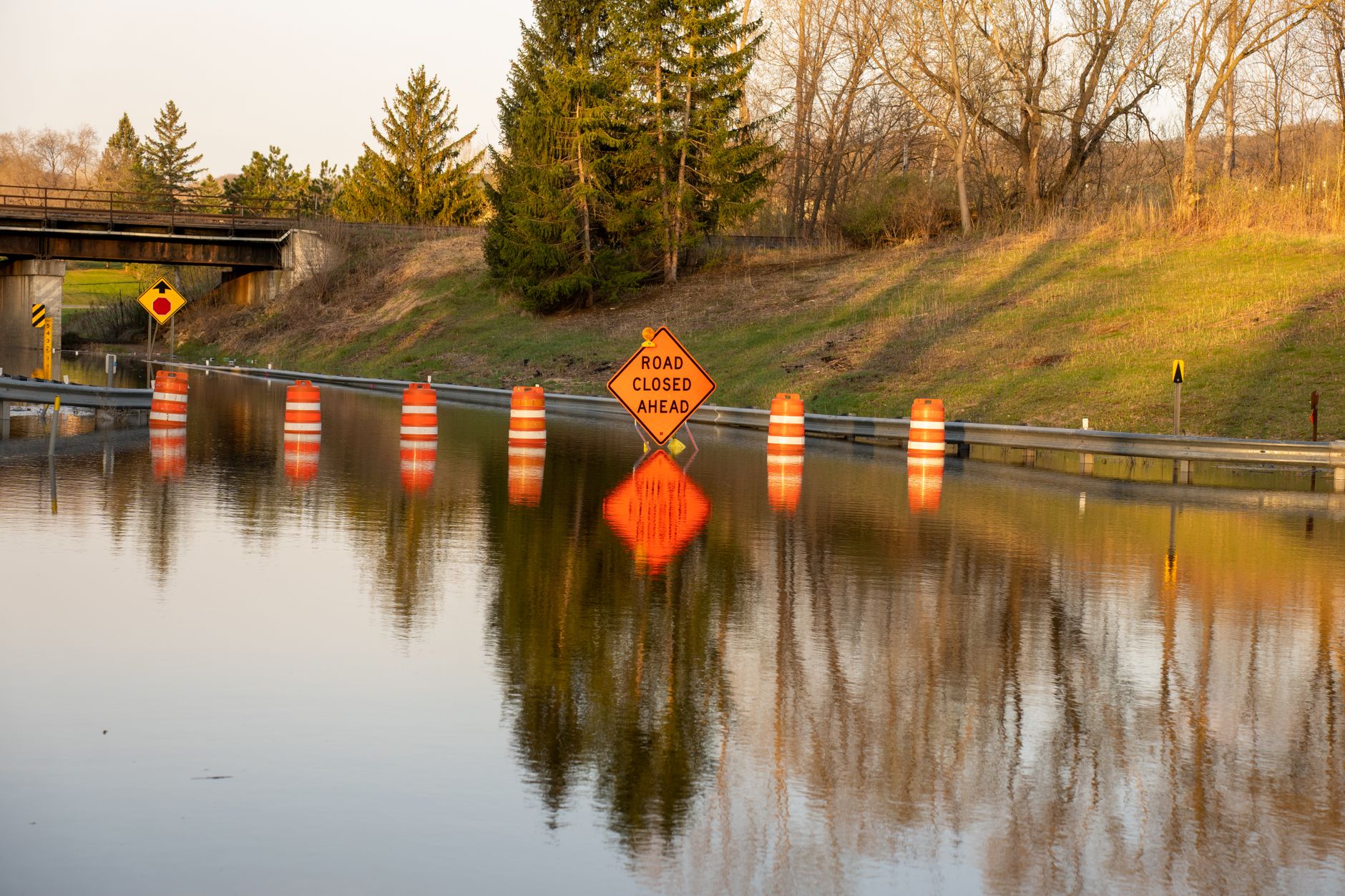Westbound Yellowhead Trail reopens after flood repairs between St. Albert Trail and 97 Street