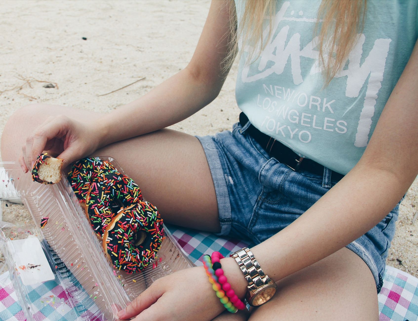 Duffin's Donuts gets its own T-shirt in Roots' Pit Stops Summer collection