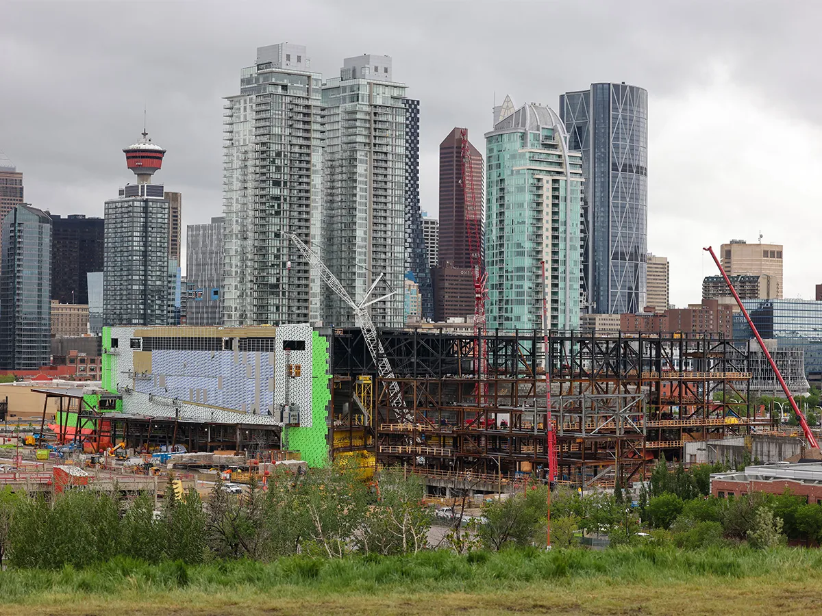 Scotia Place construction passes halfway point, on track for fall 2027