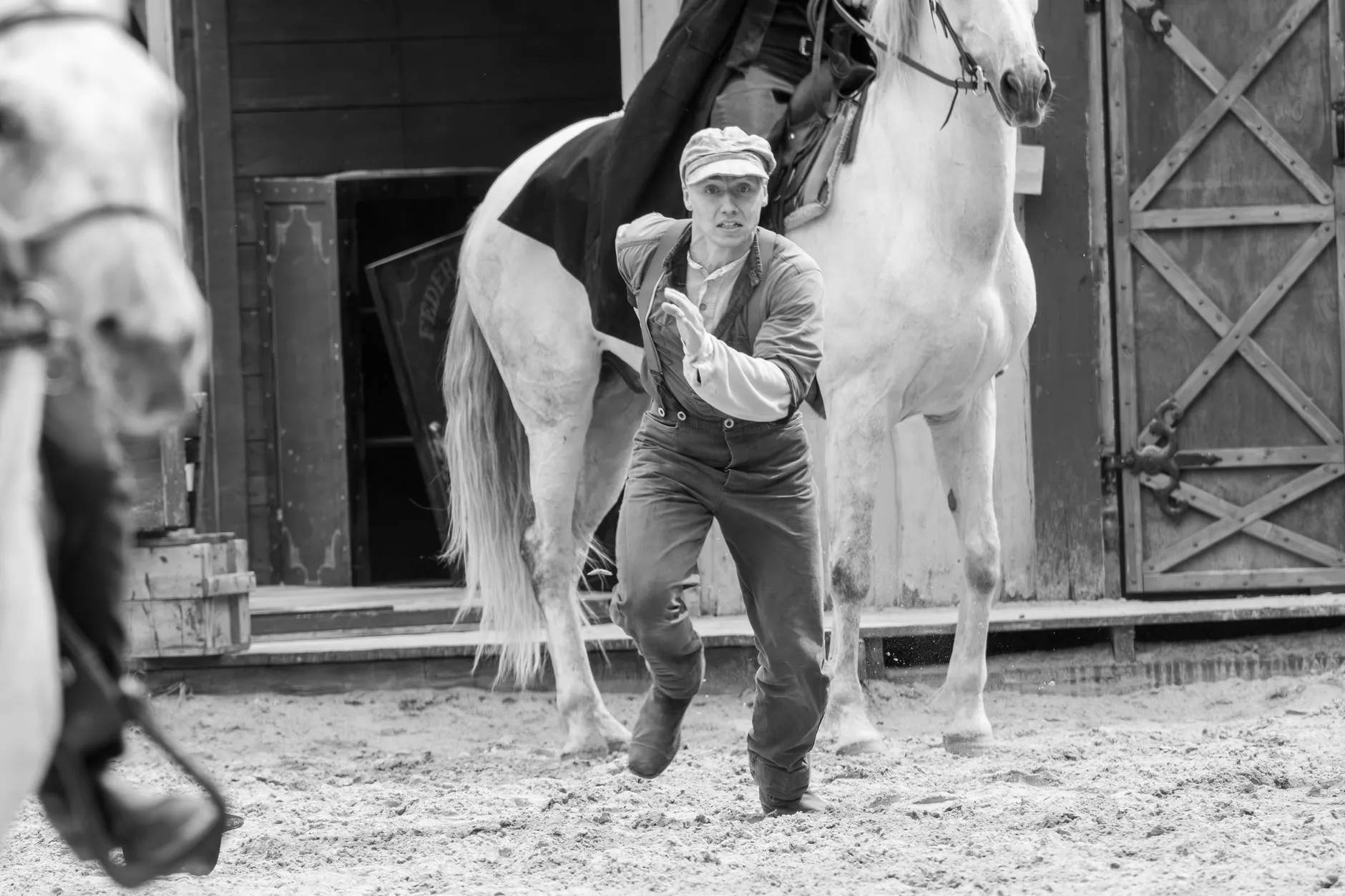 Barry Pepper and Kiefer Sutherland face off in Alberta western