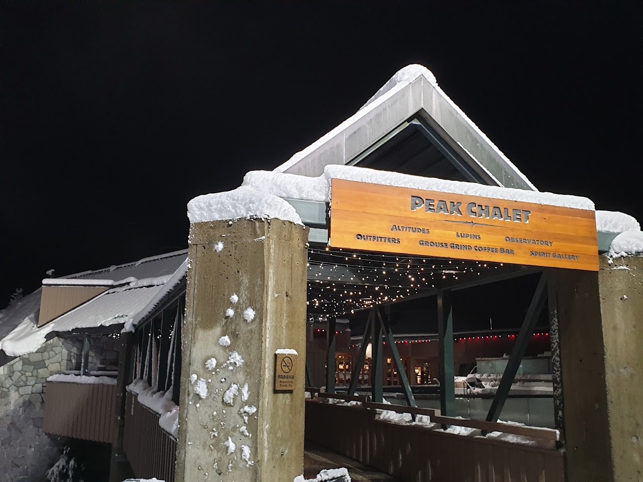 Dinner at peak elevation: The Observatory opens on Grouse