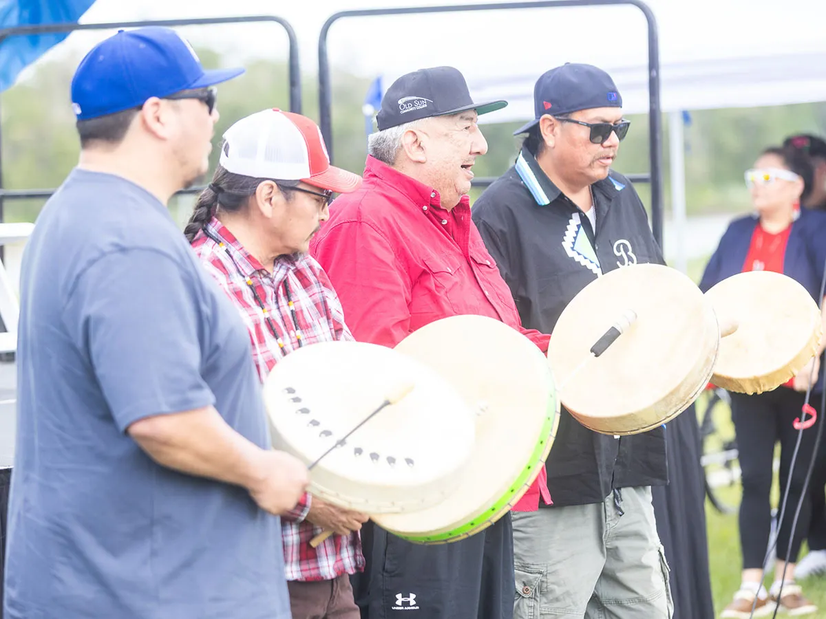 Blackfoot leaders rally for Treaty recognition at Confluence