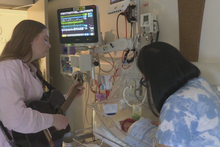 Grey Nuns launches NICU music therapy program