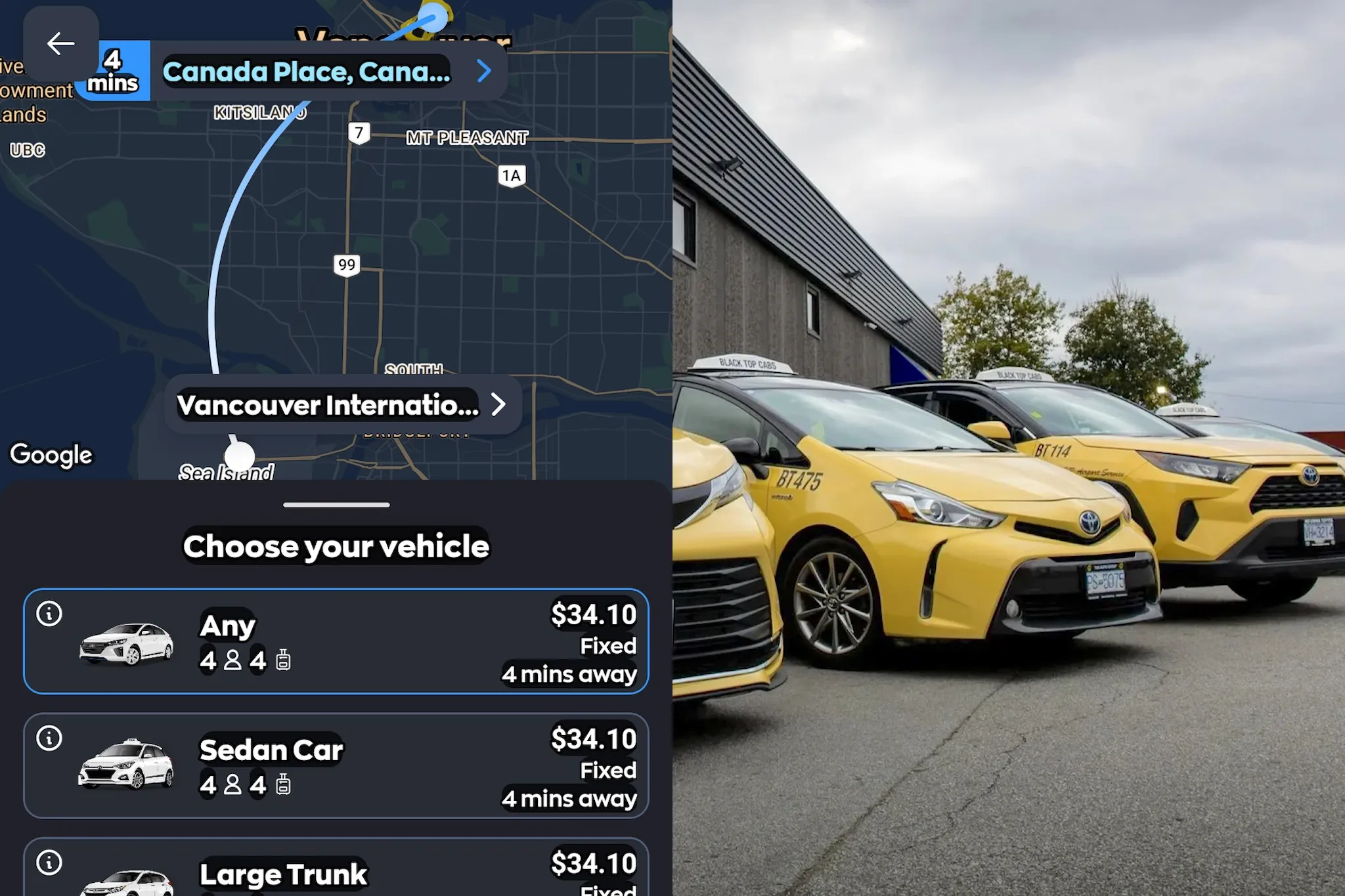 Black Top launches app-based ride service with fixed fares, no surge pricing