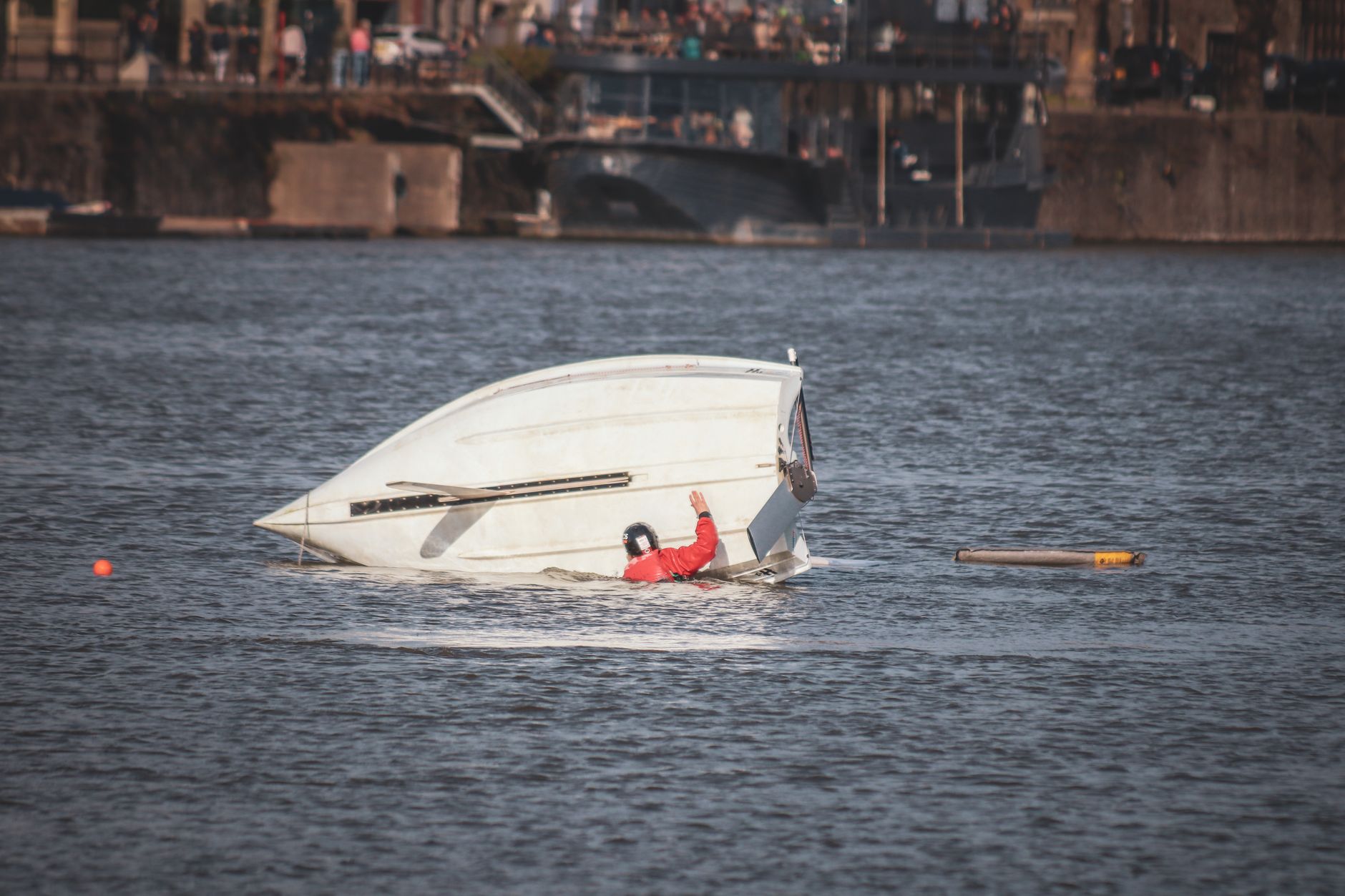 Boater rescued after severe rain sinks vessel on Ottawa River