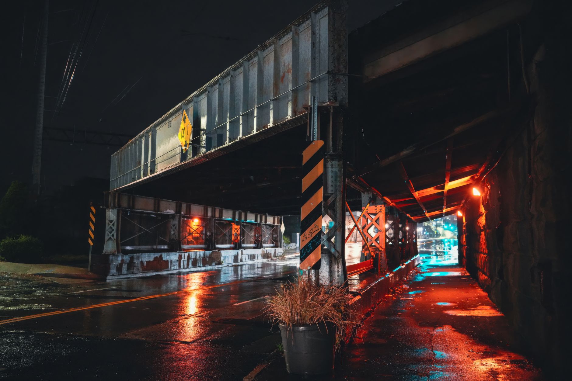Yellowhead underpass closed after heavy rain fills roadway