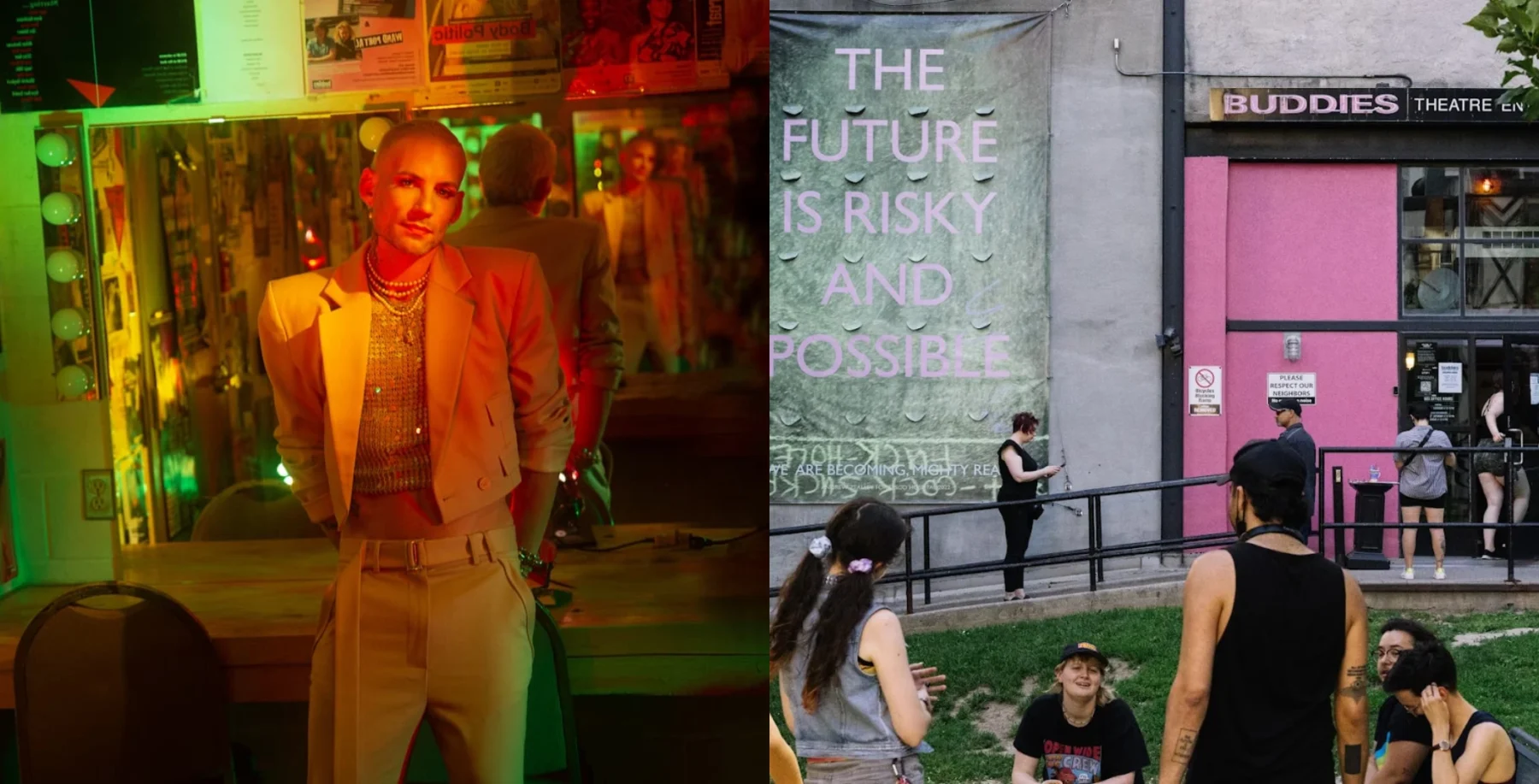 'The biggest risk is playing it safe,' ted witzel on Queer art