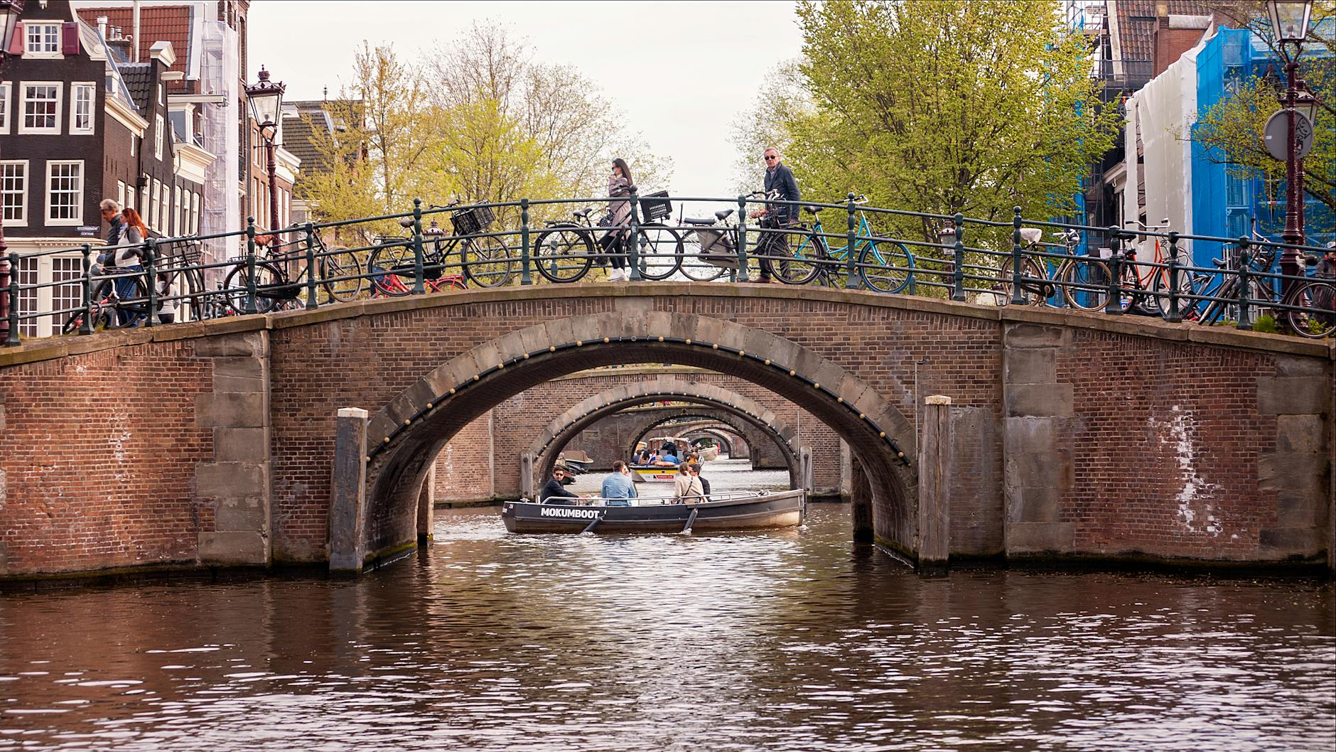 Amsterdam Bridge reopens after nearly 5 years