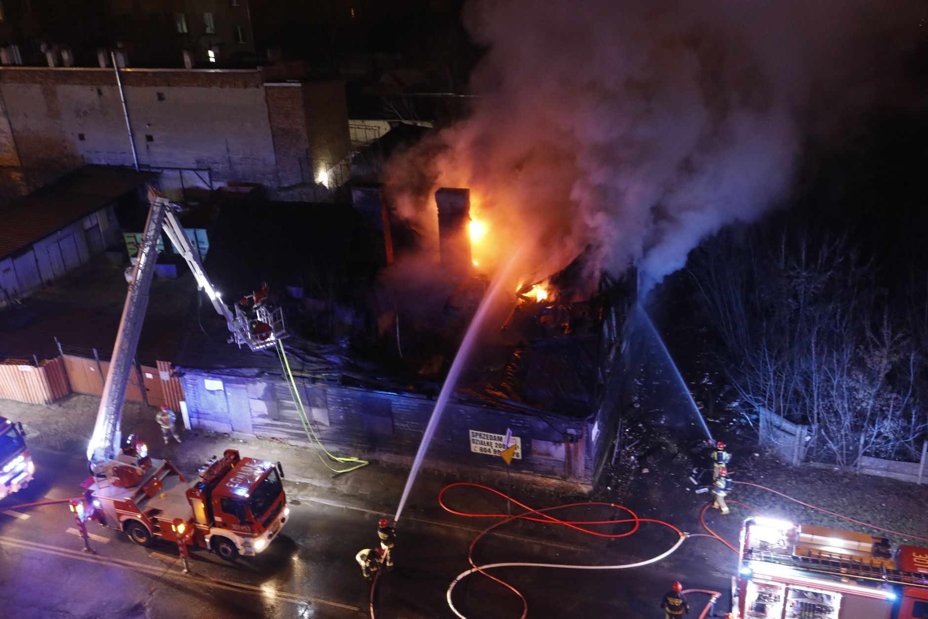 Crews battle fire at Mission homeless shelter