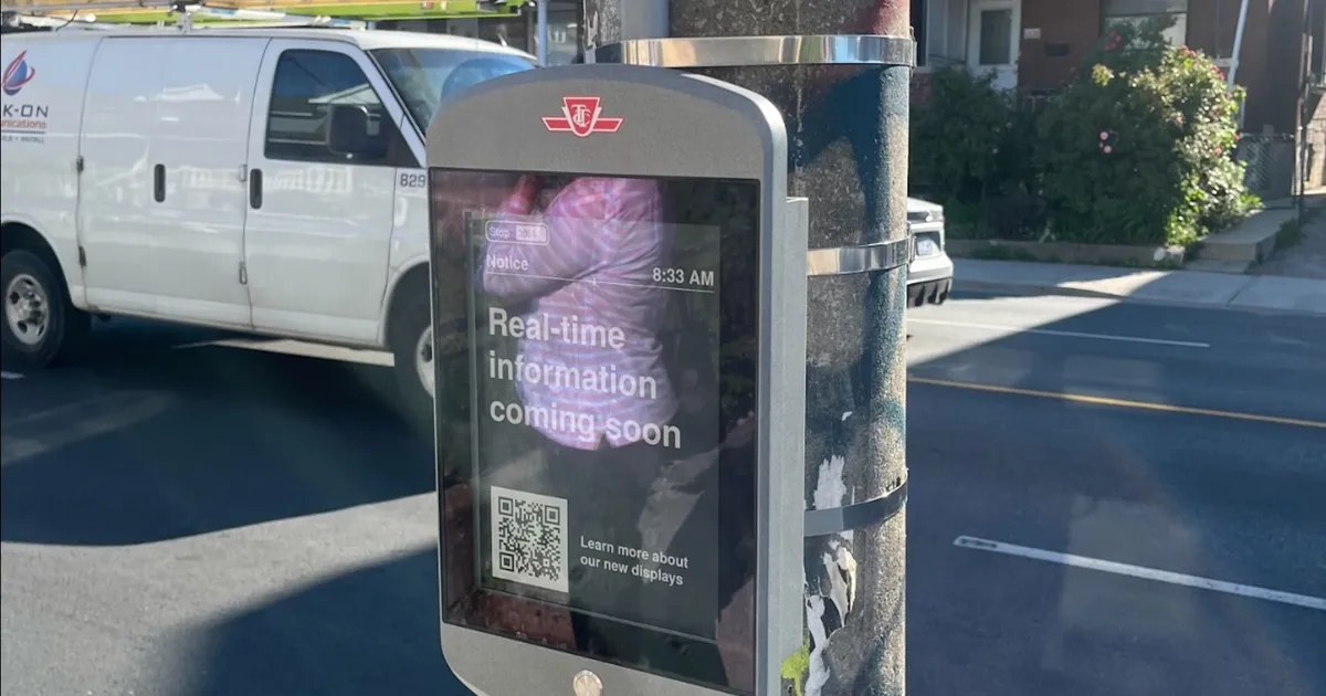 TTC rolls out real-time arrival screens at busy stops