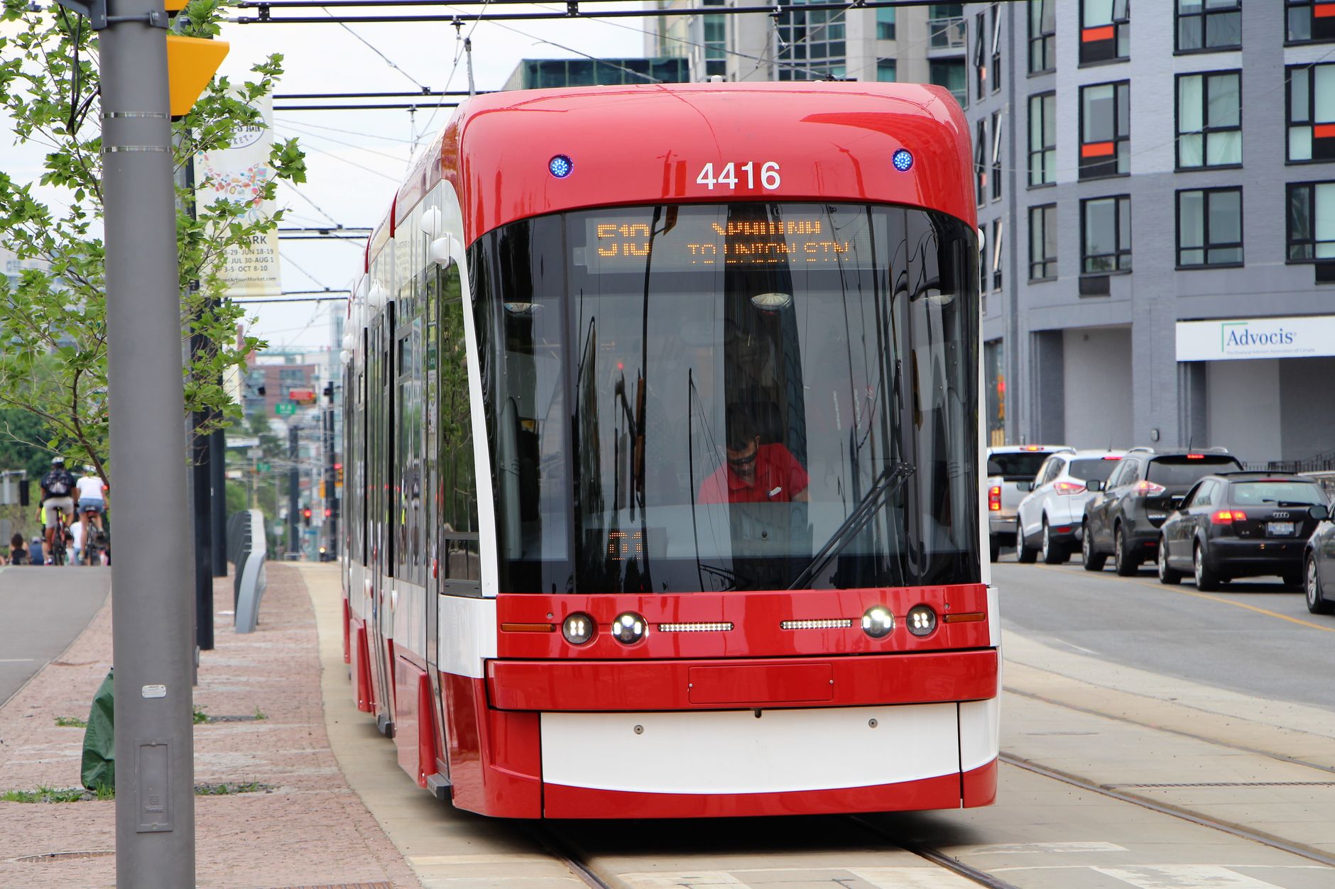 TTC streetcar assault suspect sought after brick attack