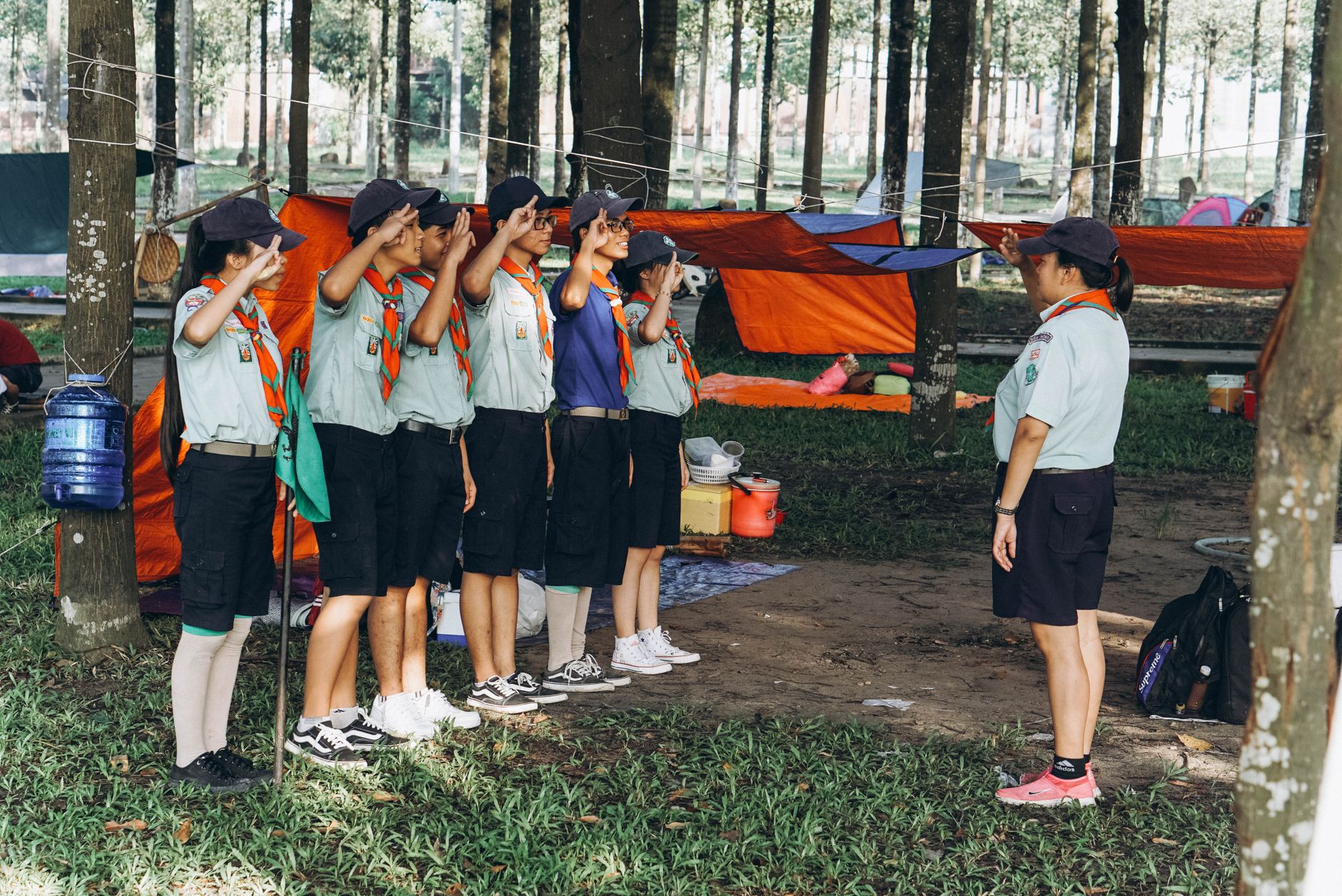 Newcomers learn camping skills at Elk Island National Park through NorQuest program