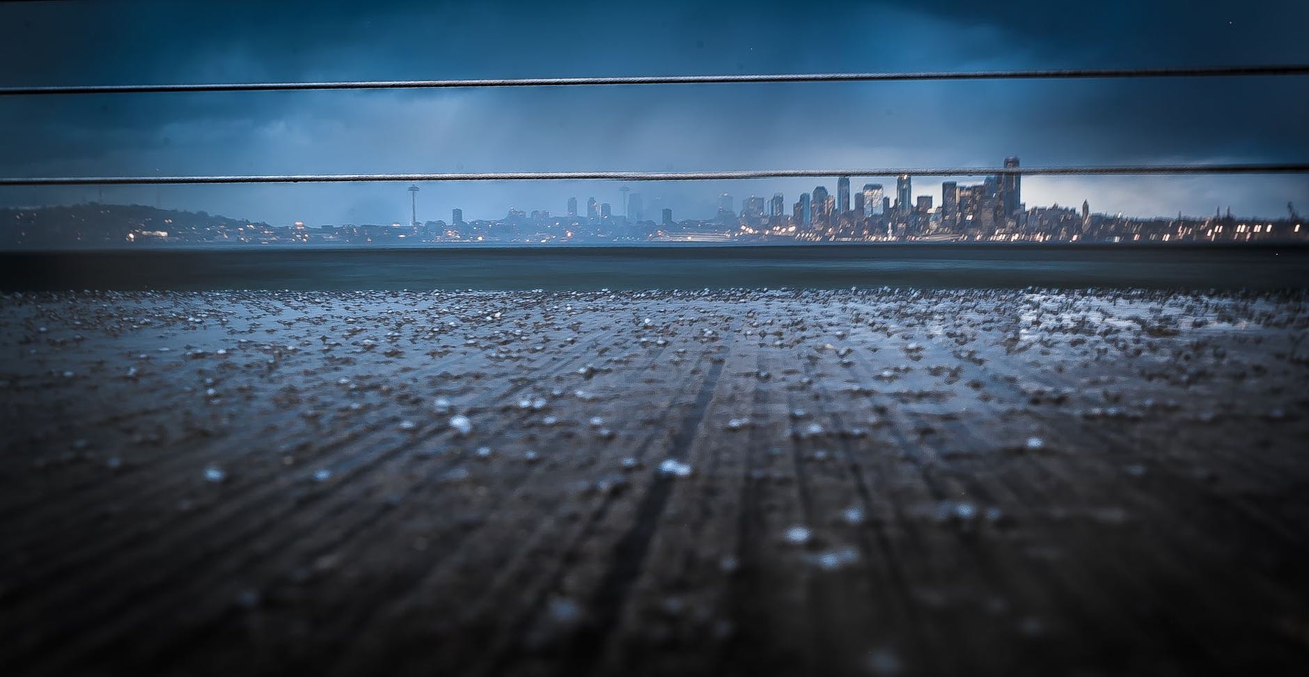 Rainy Monday settles in—Calgary, June 1st.