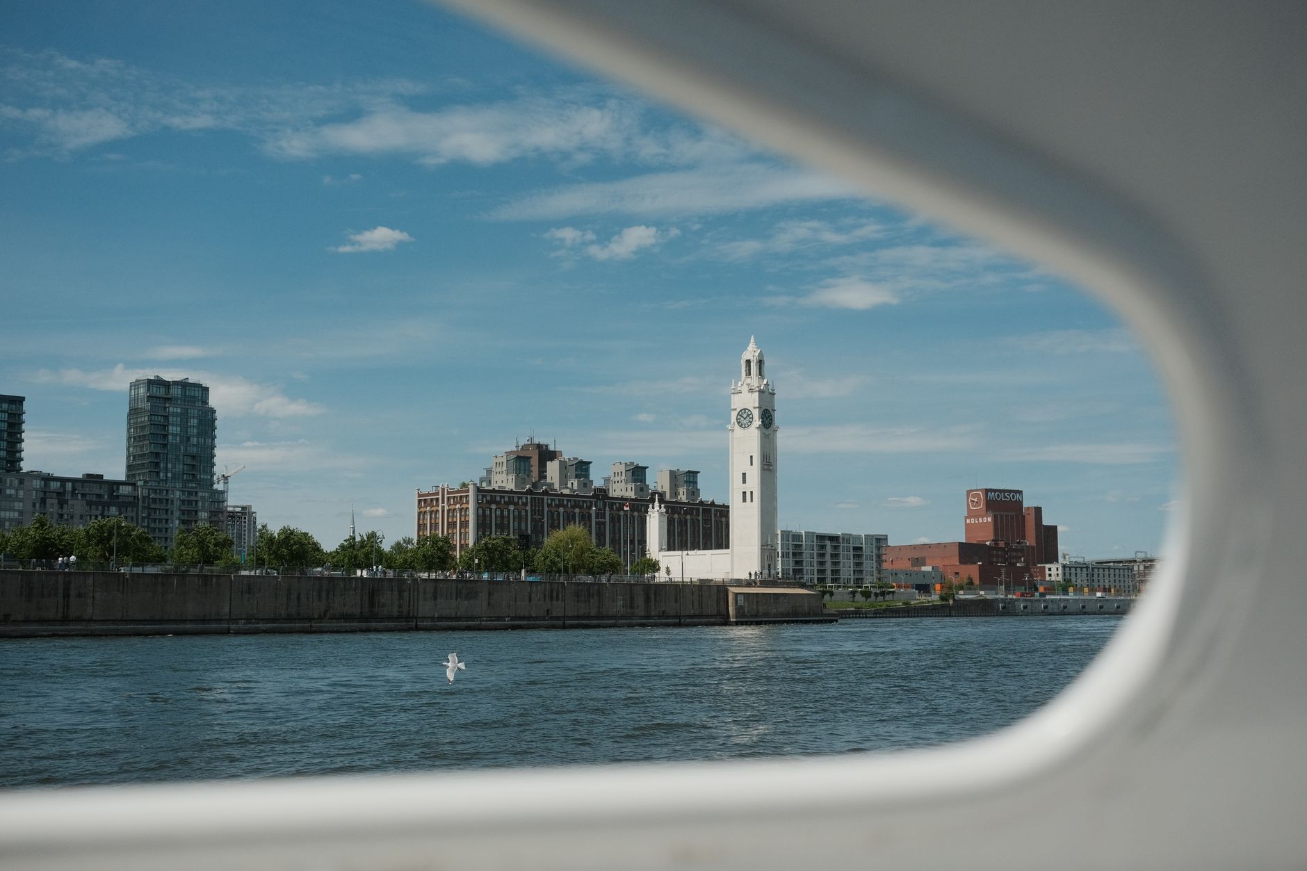 Sunny Thursday, sunscreen weather — Montreal, June 4th